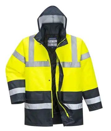 Portwest S466 - Hi-Vis Çift Renkli Trafik Parka