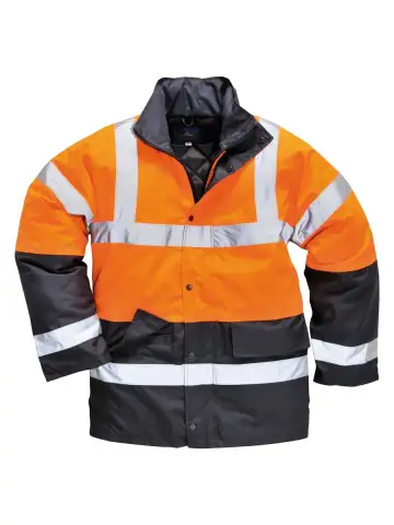 Portwest S467 - Hi-Vis Çift Renkli Trafik Parka